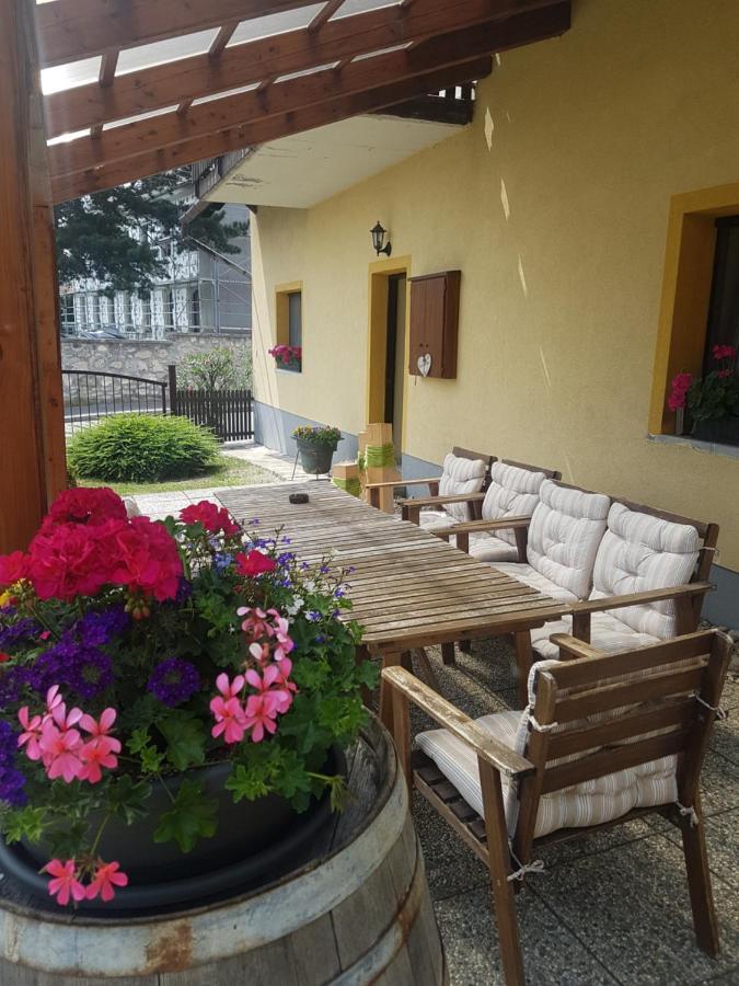 Huber Panzio Bed and Breakfast Fertőrákos Buitenkant foto